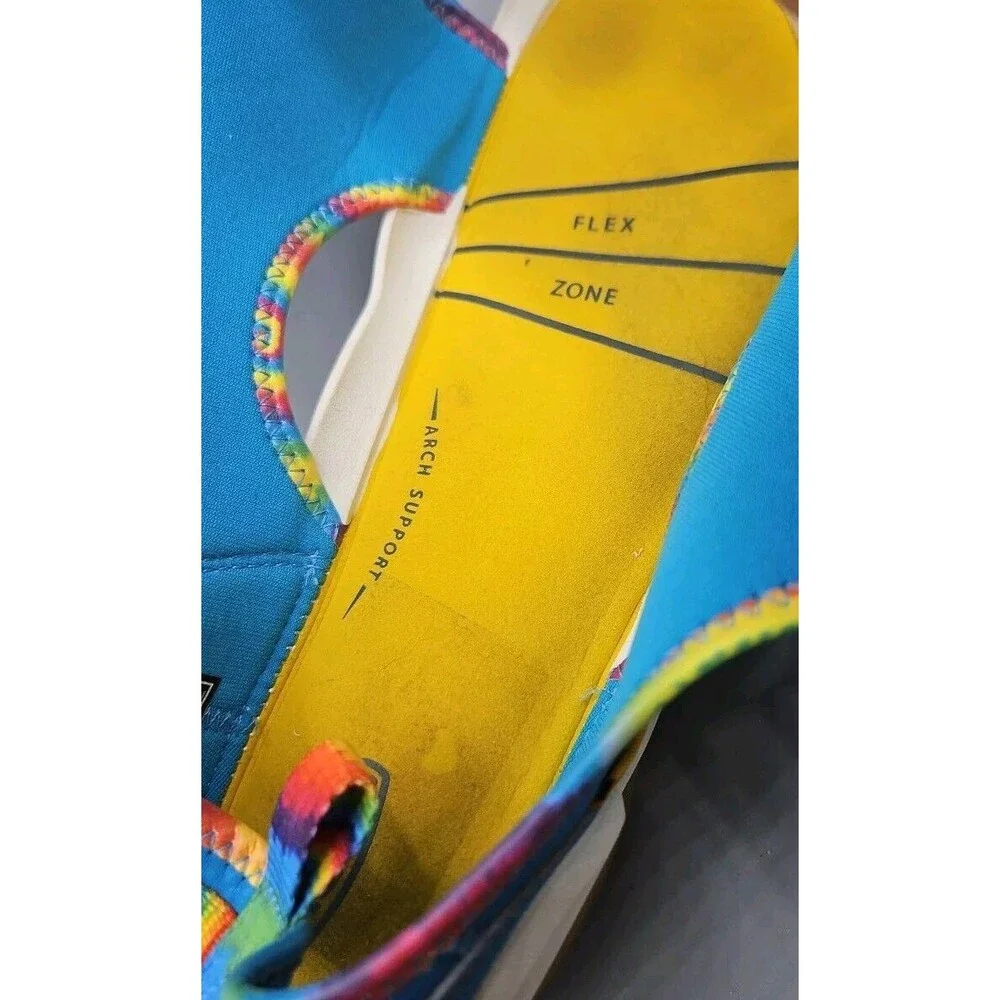 Keen Knotch River Kids Girls Sandals Size 5 Blue Yellow Water Sport Shoes